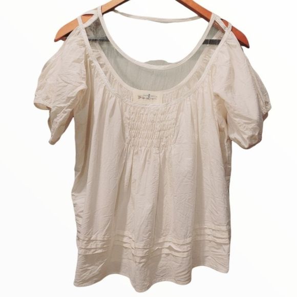Trelise Cooper Beautiful lace boho Hippie Cut out shoulder blouse - Picture 3 of 8
